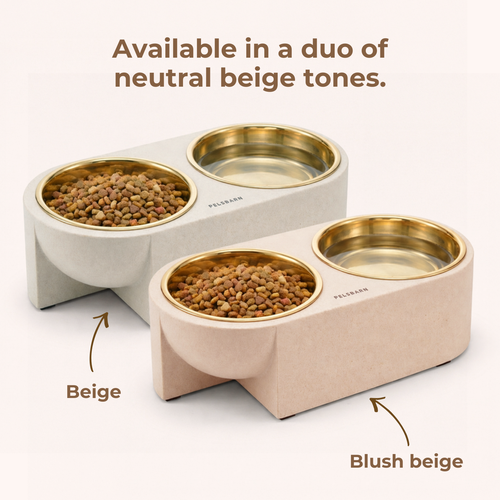 Pelsbarn Dual Dinner Bowl