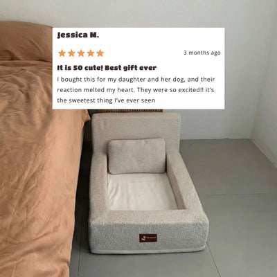 The Real Dog Bed + Free Calming Blanket
