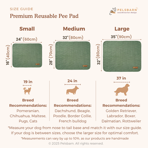 Premium Reusable Pee Pad