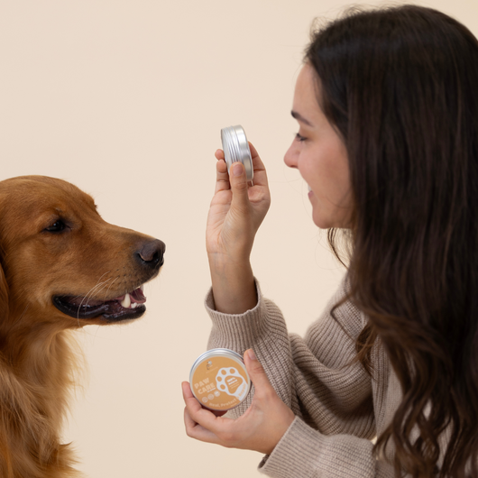 Dog paw protection balm (100% natural and vegan)